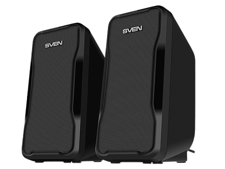 Speakers SVEN "435" Black, 10w, USB power / DC 5V, RGB Light