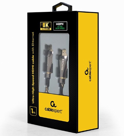 Blister retail   8K UHD, HDMI to HDMI with Ethernet Cablexpert "Premium Certified",  1.0m