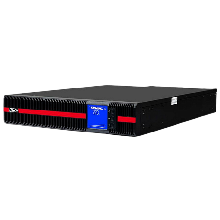 UPS PowerCom MRT-10K, Rack&Tower, 10000VA/10000W, Online, LCD, USB, SNMP SLOT, Ex. Batt., 2xShuko