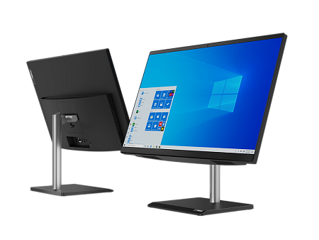 Lenovo AIO V50a 24IMB Black (23.8" FHD IPS Touch Intel Core i5-10400T 2.0-3.6GHz, 8GB, 256GB, W10P)