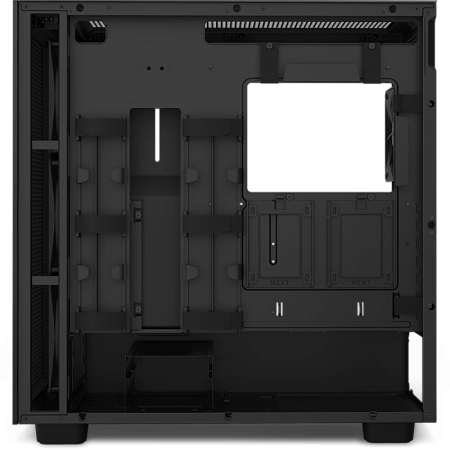 Case ATX NZXT H7 Flow RGB, 3x140mm RGB & 1x120mm, Mesh Front, Tempered Glass, Dust Filter, 2xUSB 3.2