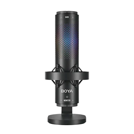 Игровой Микрофон Boya K9, Проводной аналоговый, Черный