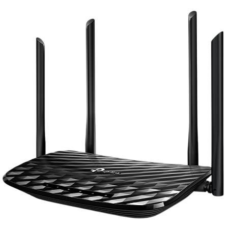 Wi-Fi AC Dual Band TP-LINK Router, "Archer C6", 1200Mbps, Gbit Ports, MU-MIMO Wi-Fi AC Dual Band TP-LINK Router, "Archer C6", 1200Mbps, Gbit Ports, MU-MIMO