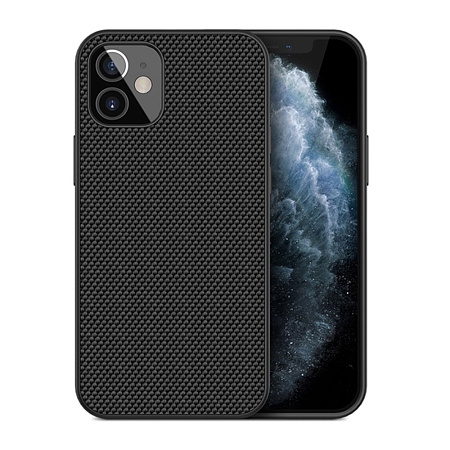 Helmet Case TPU Nylon Series iPhone 12 Mini, Black Helmet Case TPU Nylon Series iPhone 12 Mini, Black