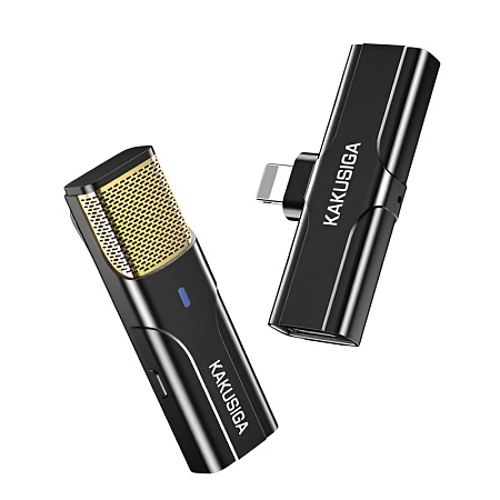 Ksiga Wireless Microphone System KSC-1106 Lightning, Black Ksiga Wireless Microphone System KSC-1106 Lightning, Black