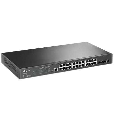 24-port 10/100/1000Mbps Switch TP-LINK "SG3428",4xSFP expansion slot 24-port 10/100/1000Mbps Switch TP-LINK "SG3428",4xSFP expansion slot