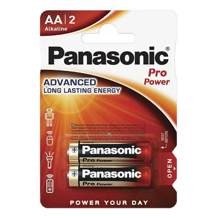 Батарейки Panasonic LR6XEG, AA, 2шт.
