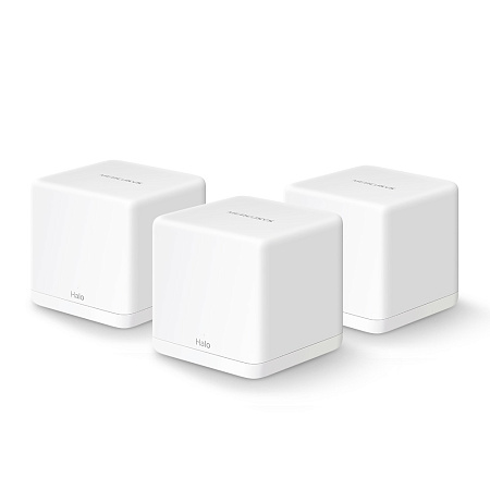 Whole-Home Mesh Dual Band Wi-Fi AC System MERCUSYS, "Halo H30G(3-pack)", 1300Mbps,MU-MIMO,Gbit Ports