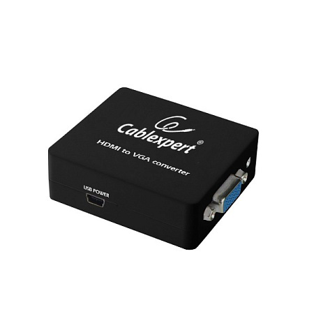 Адаптер Cablexpert DSC-HDMI-VGA-001, HDMI to VGA converter