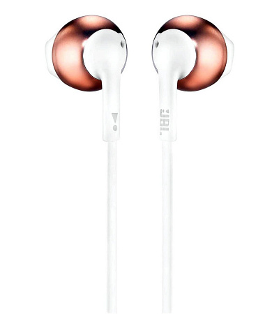 Earphones  JBL  T205 Rose Gold