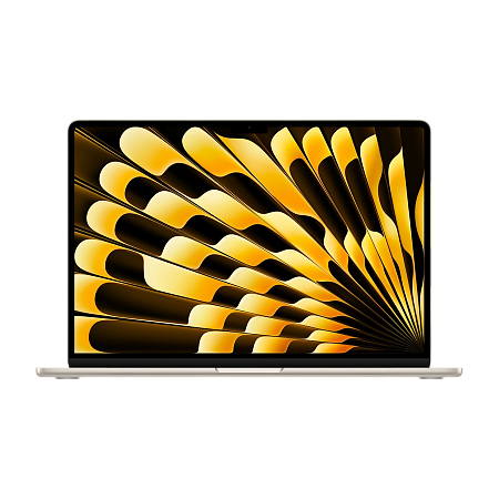 Ноутбук 15,3" Apple MacBook Air A2941, Starlight, M2 with 8-core CPU and 10-core GPU, 8Гб/256Гб, macOS Ventura