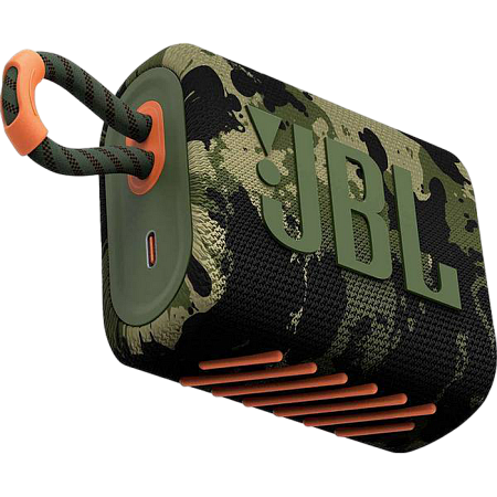 Portable Speakers JBL GO 3, Squad (Camouflage)
