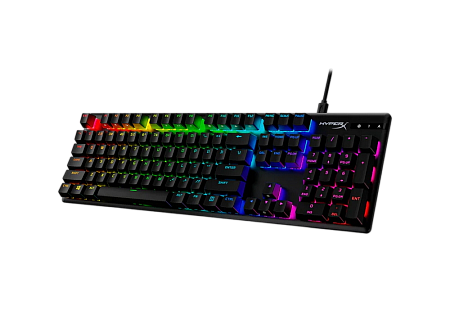 Клавиатура HyperX Alloy Origins PBT, Проводное, Чёрный