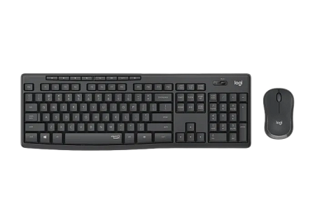 Wireless Keyboard & Mouse Logitech MK295 Silent, Media сontrols, Spill-resistant, 1000dpi, 3 buttons