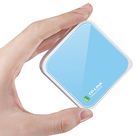 Wi-Fi N Mini TP-LINK  Router, "TL-WR702N", 150Mbps