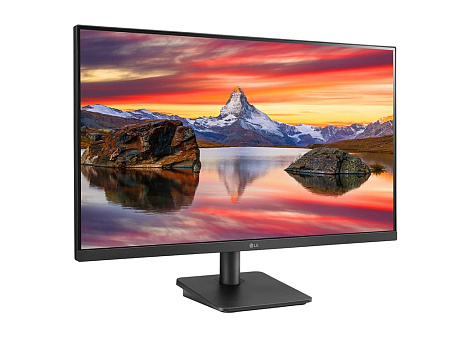 27" LG 27MP400-B, Black, IPS, 1920x1080, 75Hz, FreeSync, 5ms, 250cd, MegaDCR, D-Sub+HDMI