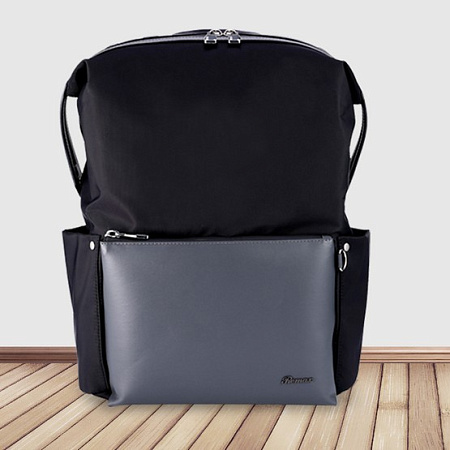 Backpack Remax Double 566, for Laptop 15,6" & City Bags, Black