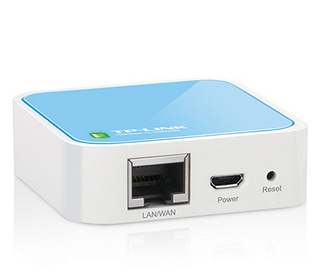 Wi-Fi N Mini TP-LINK  Router, "TL-WR702N", 150Mbps