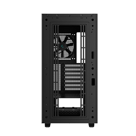 Case ATX Deepcool CH510 Mesh Digital, w/o PSU, 1x120mm, USB-C, USB 3.0, Tempered Glass, Digital disp