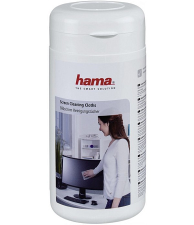Hama 113806 Screen cleaning 100pc(S) Cloth ,бумага ,чернила, Opc, тонер, dvd, duracell, батарейки