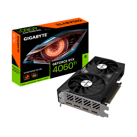 VGA Gigabyte RTX4060Ti 8GB GDDR6 WindForce OC (GV-N406TWF2OC-8GD) VGA Gigabyte RTX4060Ti 8GB GDDR6 WindForce OC (GV-N406TWF2OC-8GD)