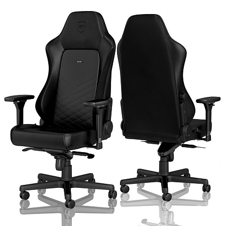 Gaming Chair Noble Hero NBL-HRO-PU-BPW Black/White, User max load up to 150kg / height 165-190cm