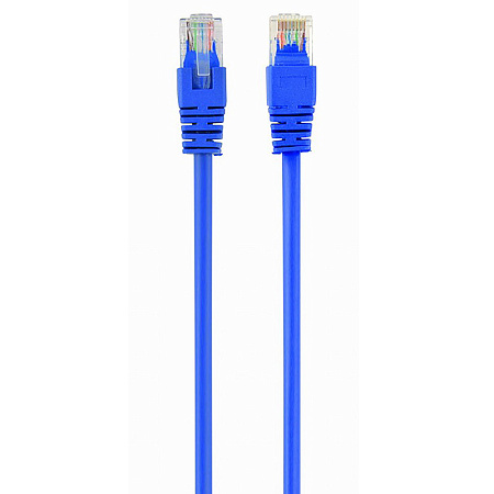 5m, Patch Cord Blue, PP12-5M/B, Cat.5E, Cablexpert, molded strain relief 50u" plugs 5m, Patch Cord Blue, PP12-5M/B, Cat.5E, Cablexpert, molded strain relief 50u" plugs