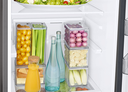 Холодильник Samsung RB36T674FB1/UA, Чёрный