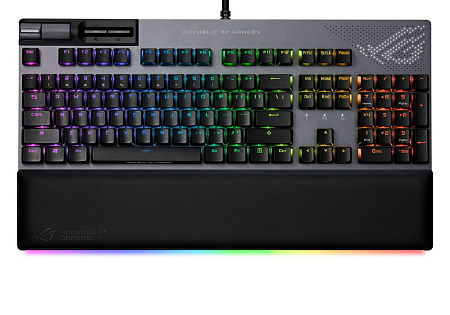 Gaming Keyboard Asus ROG Strix Flare II Animate, Mechanical, NX Red SW, PBT, AniMe Matrix LED displa