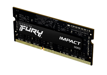 4GB DDR3 1600MHz SODIMM 204pin Kingston FURY Impact (KF316LS9IB/4), CL9-9-9, 1.35V, Black 4GB DDR3 1600MHz SODIMM 204pin Kingston FURY Impact (KF316LS9IB/4), CL9-9-9, 1.35V, Black