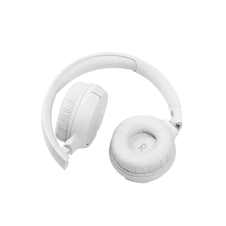 Headphones  Bluetooth  JBL T510BT, White, On-ear (USA)