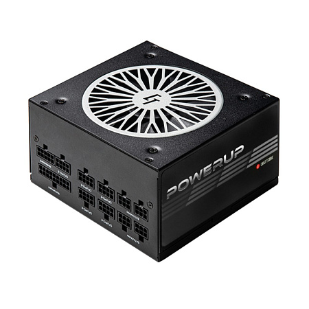 Power Supply ATX 850W Chieftec PowerUP GPX-850FC, 80+ Gold, 120mm, Active PFC, Full Bridge LLC + DC/
