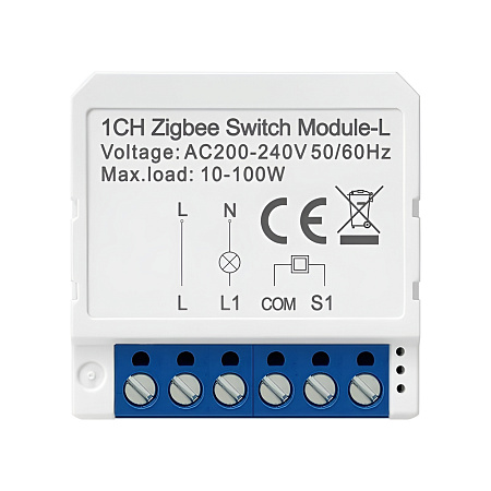 Avatto Smart Light Switch 1 Gang 100W Zigbee (No Neutral Wire) Avatto Smart Light Switch 1 Gang 100W Zigbee (No Neutral Wire)