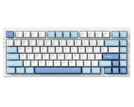 Клавиатура MCHOSE G75 Pro, Проводное / беспроводное, Синий