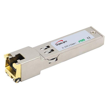 SFP 10/100/1000Mbps to Copper RJ-45, Copper Transceiver, (Cisco Compatible)