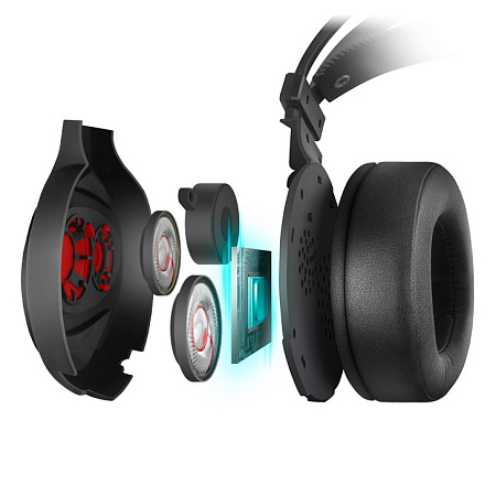 Gaming Headset SVEN AP-U996MV, 40mm & 30mm drivers, 20-20kHz, 32 Ohm, 123dB, 400g, In-Line Controls,