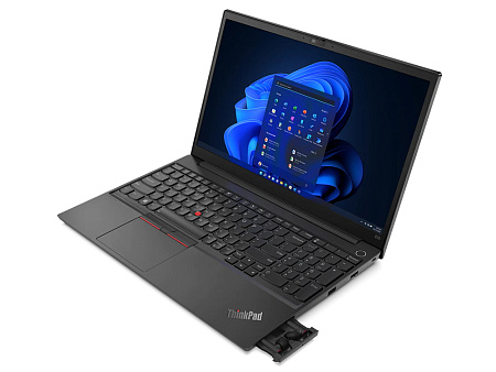 Ноутбук для бизнеса 15,6" Lenovo ThinkPad E15 Gen 4, Чёрный, Intel Core i7-1255U, 16Гб/512Гб, Без ОС