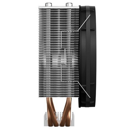AC be quiet! "Shadow Rock Slim 2" (11.5-23,7dBA, 1400RPM, 86.3 CFM, 135mm, PWM, 160W, 4x6mm, 710g.)