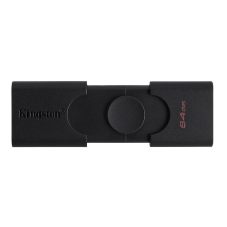 USB Flash накопитель Kingston DataTraveler Duo, 64Гб, Чёрный