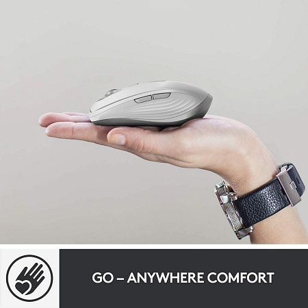 Wireless Mouse Logitech MX Anywhere 3 for Mac, 200-4000 dpi, 6 buttons, Ambidextrous, 99g, 500mAh, B