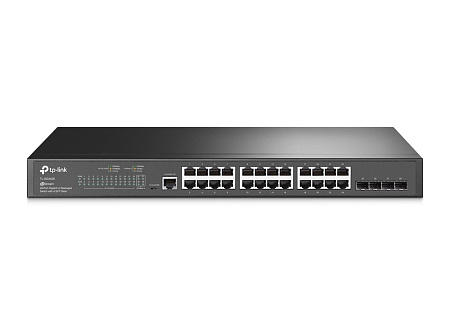 24-port 10/100/1000Mbps Switch TP-LINK "SG3428",4xSFP expansion slot 24-port 10/100/1000Mbps Switch TP-LINK "SG3428",4xSFP expansion slot