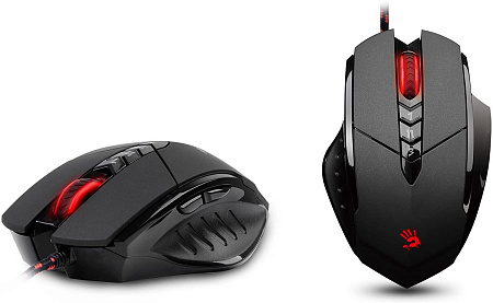 Gaming Mouse Bloody V7MA, 100-3200 dpi, 8 buttons, 75IPS, 30G, 103g, Ergonomic, Programmable, Onboar