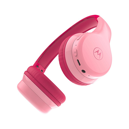 Motorola On-Ear Headphones with MIC Bluetooth MOTO JR300, Pink