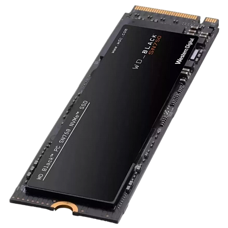 .M.2 NVMe SSD 1.0TB  WD Black SN750 [PCIe 3.0 x4, R/W:3470/3000MB/s, 515/560K IOPS, TLC BiCS3]
