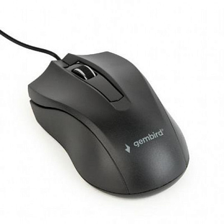 Gembird MUS-3B-01, Optical Mouse, 1000dpi, USB, Black, клавиатуры ,мышки ,веб камера ,коврики ,флешки , 16gb, 32gb,64gb,128gb,256gb,512,microsd,sd