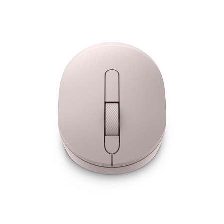 Wireless Mouse Dell MS3320W, Optical, 1000/1600/2400/4000 dpi, 3 buttons, 2.4 GHz/BT, 1xAA, Ash Pink