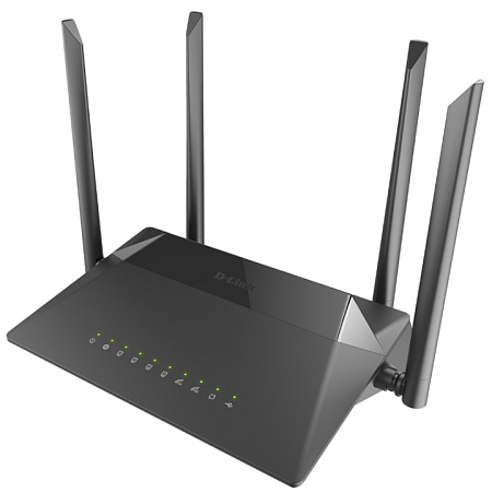 Wi-Fi AC Dual Band D-Link Router, "DIR-825/RU/R2A", 1167Mbps, Gbit Ports, MU-MIMO, USB2.0