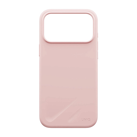 Uniq Case for iPhone 18 Pro Max 6.9 Hybrid Magclick Charging Lino, Pale Rose Uniq Case for iPhone 18 Pro Max 6.9 Hybrid Magclick Charging Lino, Pale Rose