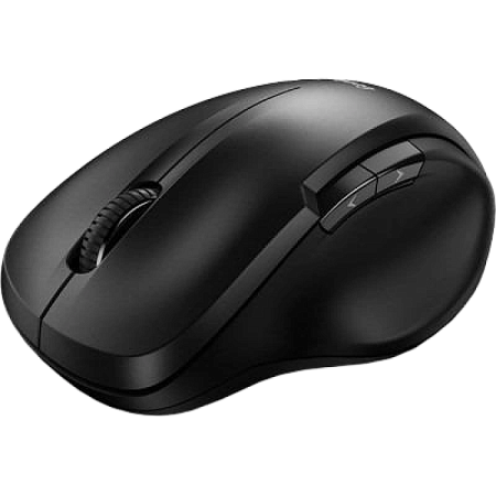 Wireless Mouse Genius ERGO-8200S,1600 dpi, 5 buttons, Ergonomic, 65g, Silent, 1xAA, 2.4Ghz, Black