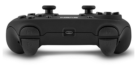 Wireless Gamepad SVEN GC-3050, 4 axes, D-Pad, 2 mini joysticks, 13 buttons, Vibration feedback, Soft